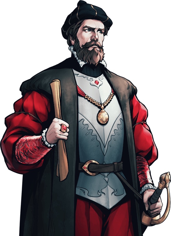 Image of Hero Da Gama in King's Throne