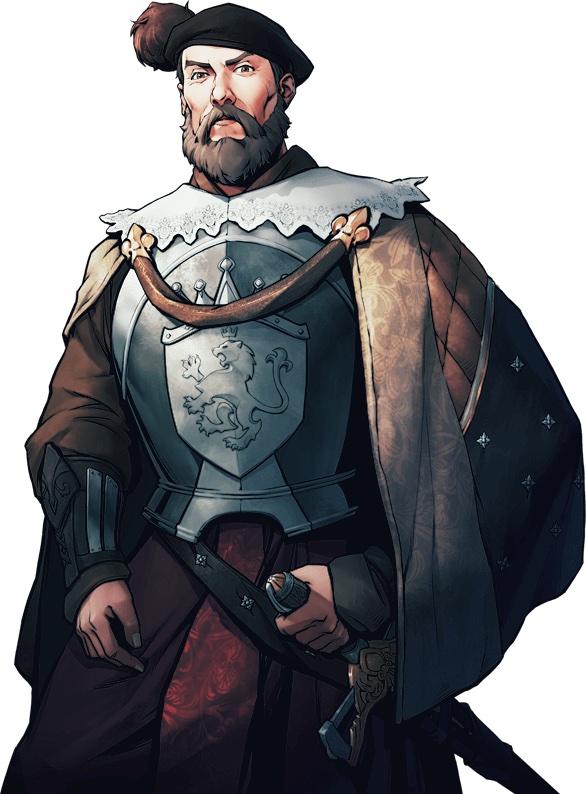 Image of Hero Earl FitzAlan in King's Throne