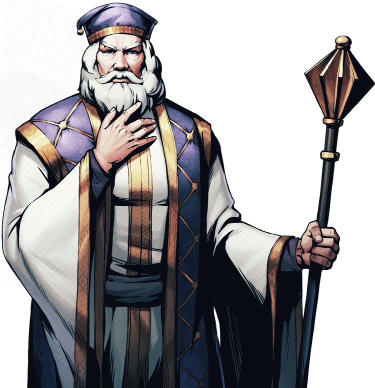 Image of Hero Ulrich in King's Throne